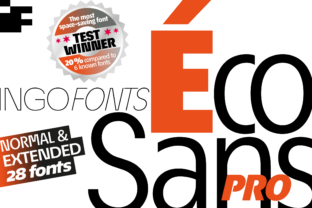 Éco Sans Pro Family: A Smart Typeface for Marketers